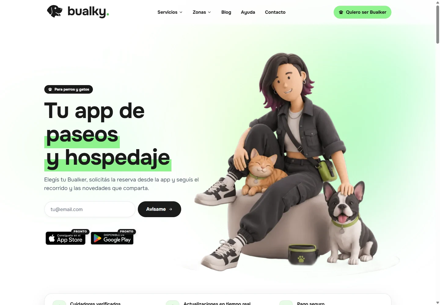 Bualky interface